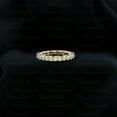 thumbnail image 3 of Rosec Jewels 2.8 CT Moissanite Full Eternity Ring, Genuine Moissanite Eternity Ring, Round Moissanite Ring for Women, 10K Yellow Gold, US 13.00, 3 of 7