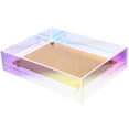 thumbnail image 3 of CATIEBYE 1Pcs Document Picture Frame Acrylic Multi-colored Simple Design Desk Placement Home Use, 3 of 8