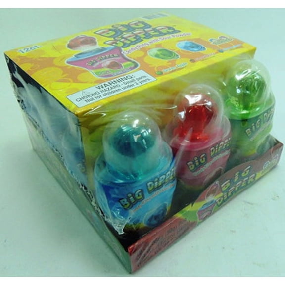 Kidsmania, Big Dipper Candy Ring Sour , Count 12 - Sugar Candy / Grab Varieties & Flavors