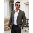 thumbnail image 4 of COOFANDY Men's Suit Jacket Lightweight Breathable Casual Sport Coat Blazer Two Button, 4 of 8
