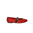 thumbnail image 2 of No Boundaries Women's Faux Leather Mary Jane Flats with Studs, 2 of 5