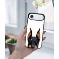 thumbnail image 5 of WIRESTER Shockproof Soft Rubber Cover Case for Apple iPhone 17 Air 6.6" 2025, Animal Black Rust Doberman Pinscher Dog, 5 of 5