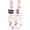 I, variante sur Ensemble d'Accessoires pour Verres et Bouteilles, Écusson Brodé, Couvre-Pailles, Breloque, Collier, Chaîne, Protection Anti-Fuite, Accessoires pour Tasses, Trousse Complète de Mise à Niveau Décorative