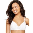 thumbnail image 1 of Hanes Womens Ultimate Smooth Inside and Out Underwire Bra, 40C, White, 1 of 3