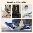 thumbnail image 6 of MAYKX Wide Toe Box Womens Walking Shoes with Arch Support | Slip On Tennis Shoes | Orthotic Sneakers for Plantar Fasciitis Size 6-11, 6 of 6