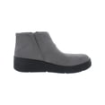 thumbnail image 2 of Bzees Womens Freestyle Faux Leather Zip Up Ankle Boots, 2 of 3
