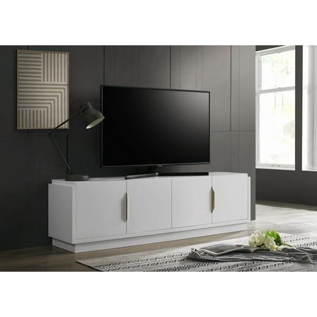 CoSoTower 70"W White 4-Door TV Stand