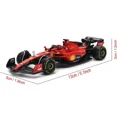 thumbnail image 4 of 1:43 F1 Ferrari SF23 SF24 # 16 # 55 Die Casting Model Car Toy Collection First order equation Las Vegas 16 SF23 Monza 55 SF24-55, 4 of 6