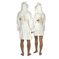 thumbnail image 1 of Disney Women's and Men's Robe Family Bathrobe Plush Loungewear, 1 of 5