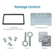 thumbnail image 4 of Estuche universal para estéreo de coche con doble DIN y marco Soundway, 4 of 8