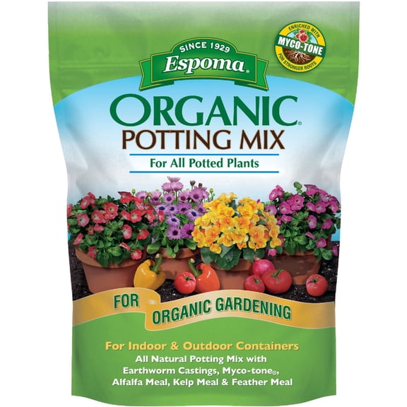Espoma Organic Potting Mix - All Purpose Soil - 4 Quart