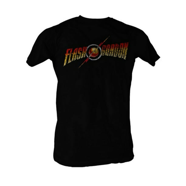 2Bhip - Flash Gordon Flash Gordon Logo Adult Mens T-Shirt Tee - Walmart ...