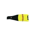 thumbnail image 2 of Player ID Softball Stitch Headband (Yellow, #9), 2 of 2