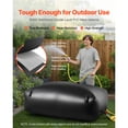 thumbnail image 3 of KFFKFF Collapsible Water Storage Bladder, 264.2 Gal Capacity, Durable 1000D PVC Material, Leak-Resistant Portable Water Tank for Gardening, RVs, and Emergency Use, Black, 3 of 9