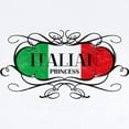 thumbnail image 2 of CafePress - Italian Princess Infant Bodysuit - Baby Light Bodysuit, Size Newborn - 24 Months, 2 of 4