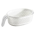 thumbnail image 2 of Colanders & Food Strainers Small Colander Strainer Plastic Strainer Pasta Strainer Noodle Strainer Drainer For Food Colander For Kitchen Strainers And Colanders Small Colander White, 2 of 8