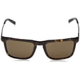 thumbnail image 4 of Dragon Rectangle Rectangular Sunglasses, Tortoise/Brown, 54/18/145, 4 of 4