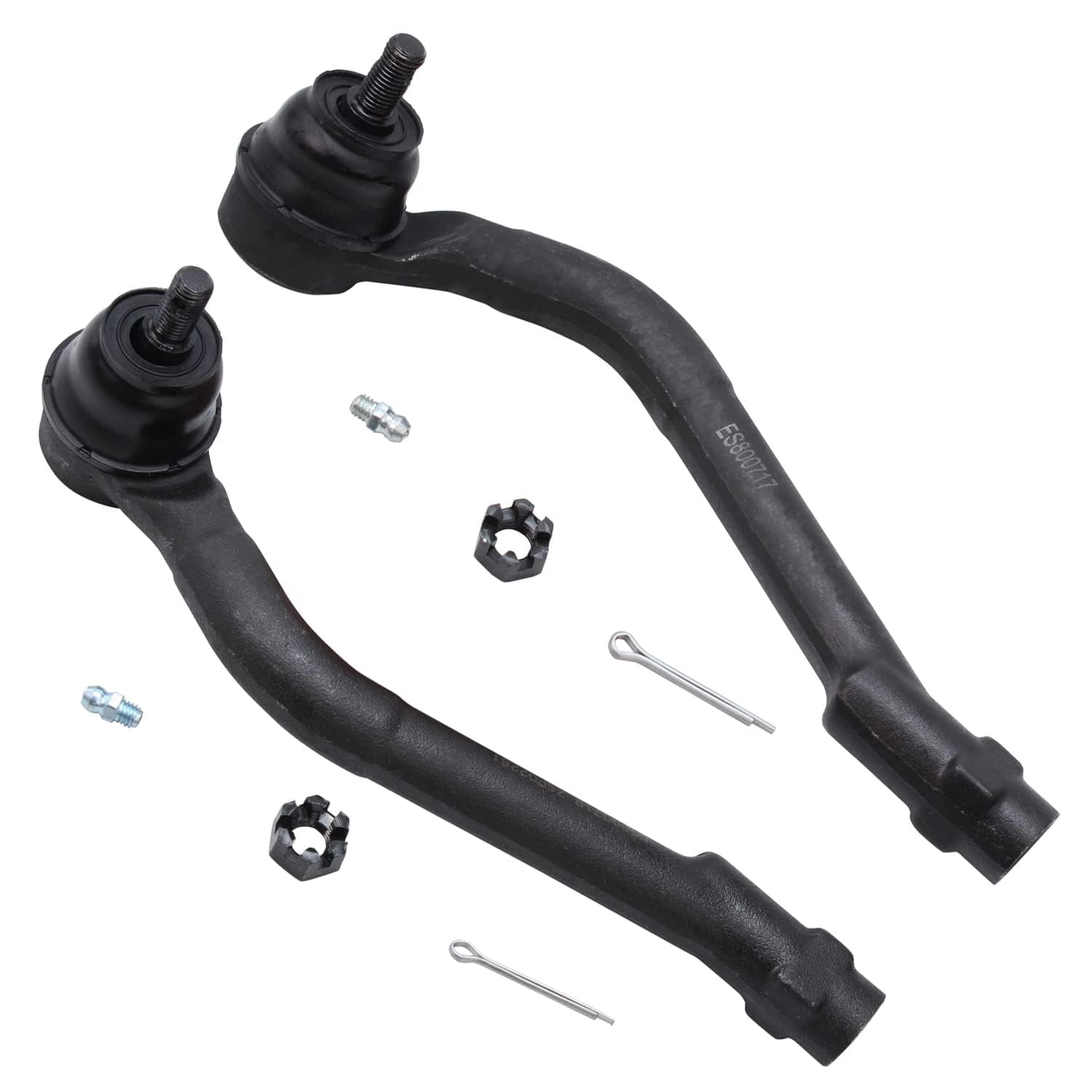 Detroit Axle - Front Lower Control Arms for 2012-2014 Hyundai Sonata, 2012-2015 Kia Optima, 2 Lower Control Arms w/Ball Joints, 4 Inner Outer Tie Rods, 2 Sway Bars Replacement