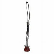 Red Guitar Wireless Phone Charm