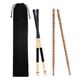 thumbnail image 2 of Drum Sticks Set, 5A Drum Sticks Maple Drumsticks (1 Par) Y 1 Par De Varillas Cepillos De Tambor Con Bolsa De Almacenamiento Para , Folk, 2 of 9