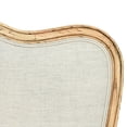 thumbnail image 6 of Creative Co-Op Oak & Linen Twin Size Headboard, 6 of 11