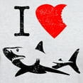 thumbnail image 3 of CafePress - I Love Sharks T Shirt - Men's Classic Graphic T-Shirt, 3 of 4