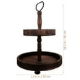 thumbnail image 2 of VERDANVERSE Cupcake Tower Stand Wood Rustic Appearance for Banquets 1Pack, 2 of 7