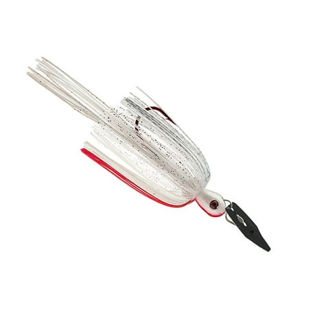 - Strike King Lures Pure Poison Extreme Action Swim'n Jig 3/8 oz, White, Package of 1