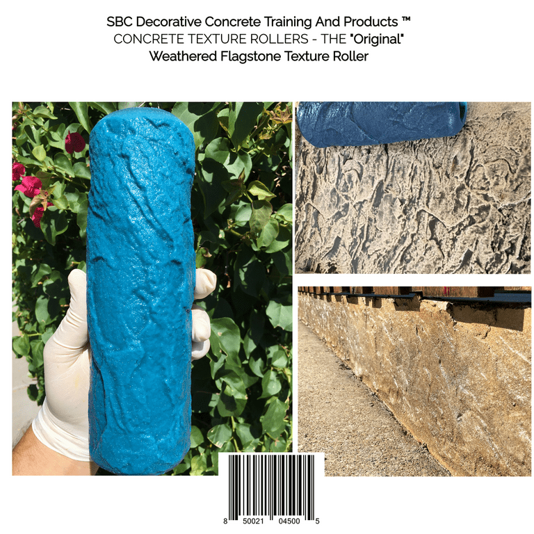 Concrete Texture Rollersâ€“The Original Weathered Flagstone