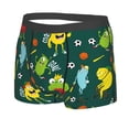 thumbnail image 2 of Daiia Sport Monster Men's Underwear Boxer Briefs, Cotton Stretch Moisture-Wicking Underwear-Medium, 2 of 9