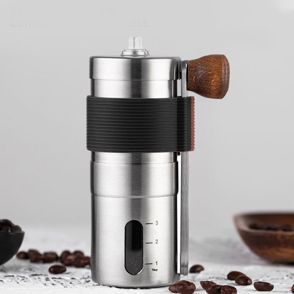Manual Coffee Grinder with Scale Portable Mini Coffee Machine Spice