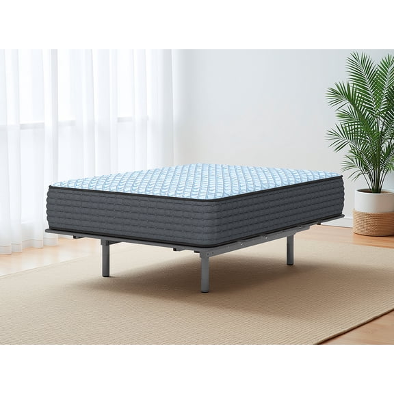 Signature Design by Ashley Destin Cove 14 Inch Firm Twin Mattress, Ultra Firm Hybrid with Memory Foam and Wrapped Coils