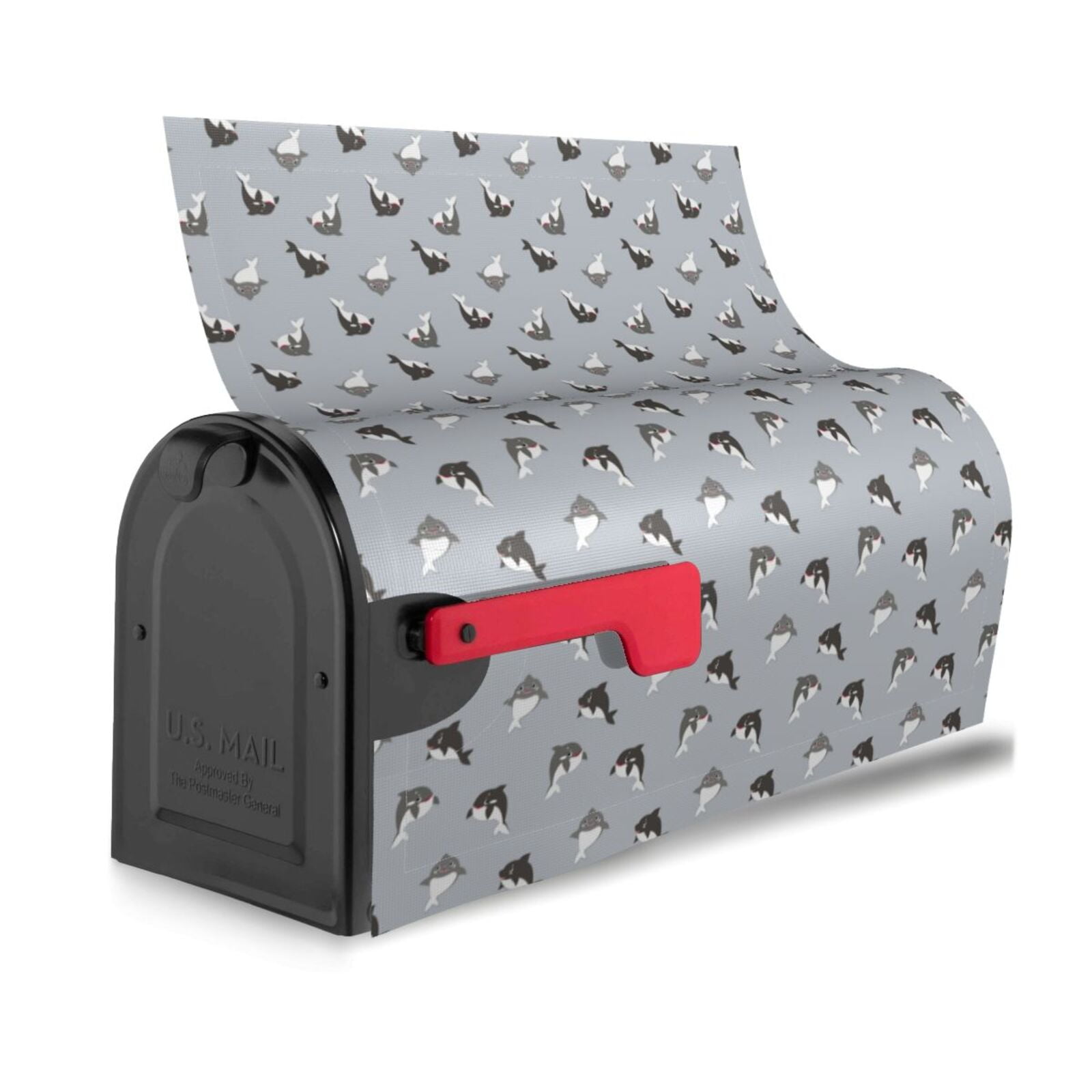Kdxio Magnetic Mailbox Cover 25.5x21 in Mailbox Cover Outdoor Decoration Holiday Mailbox Covers for Home Garden Yard-25.5x21 in