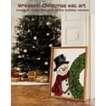 thumbnail image 4 of Hieng Vintage Christmas Wall Art Decor, Merry Christmas Santa Claus Wall Posters Prints Set of 4, Christmas Wall Decor Gifts for Winter Holiday Living Room Bedroom Kitchen (Unframed), 4 of 6