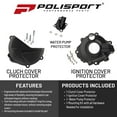 thumbnail image 2 of Polisport Kit Clutch + Ignition Black for Honda 90957, 2 of 9