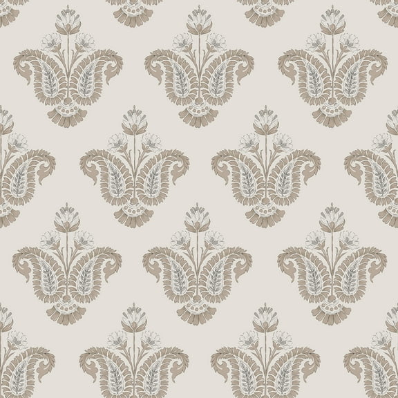 NuWallpaper Nabela Noor Home Fazia Terracotta Peel and Stick Wallpaper