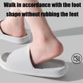 thumbnail image 6 of Mecorevxz Women Men Summer Mens Womens Slippers Soft Shower Flops with Thick Sole for Shower Bathroom Pool Beach(Gray,42), 6 of 8