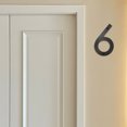 thumbnail image 4 of Dvruxg Modern Floating House Numbers for Outside, Large Black Shadow Home Number with Nails Kit & Template, Easy to Be Mounted for Exterior House Address, Garage Gate, Street, Farmhouse, 4 of 5