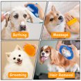 thumbnail image 6 of Ponpon 7PCS Dog Bathing Brush and Toothbrush Set, Dog Scrubber Dog Shampoo Brush with Adjustable Ring Handle, Dog Shower Brush for Long Short Hair Dog, 6 of 9