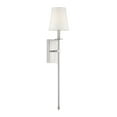 thumbnail image 5 of Monroe 1-Light Wall Sconce in Satin Nickel, 5 of 5