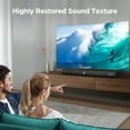thumbnail image 2 of 70W TV SoundBar Wireless Speaker, Sound Bars for TV, Wired & Wireless Sound Bar, Separable Soundbars with ARC/Optical/AUX Connection 32 Inch, 2 of 11