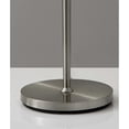 thumbnail image 2 of Floor Lamp Contemporary Brushed Steel Metal Tapered Pole, 2 of 2