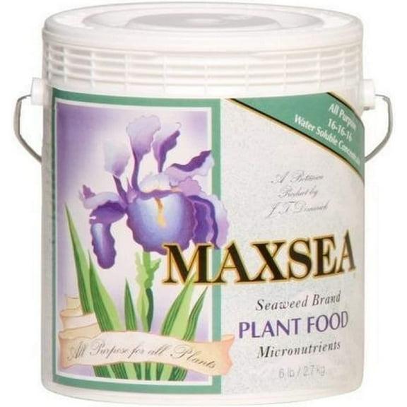 Maxsea HGC722255 All Purpose 16-16-16 Hydroponic Nutrient Fertilizer, 6 lb, Brown/A