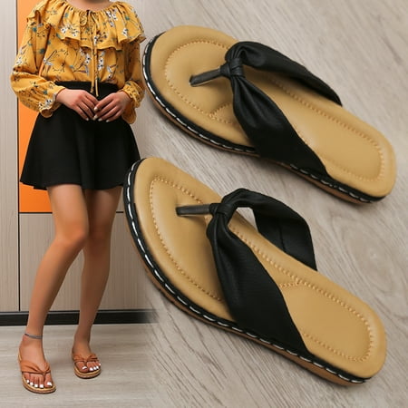 

EQWLJWE Summer New Casual Flip-flops Flip-flops Women s Sandals Holiday Clearance