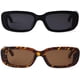 thumbnail image 2 of Gafas de sol rectangulares BUTABY para mujer, gafas de conducción Retro de los años 90, marco cuadrado estrecho de moda Vintage, protección UV400 MFZFUKR WMZL-1666-7, 2 of 6