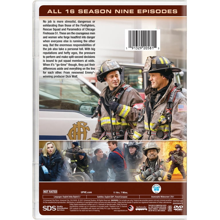 Universal Studios' Chicago Fire Season Nine TV Show Box Set