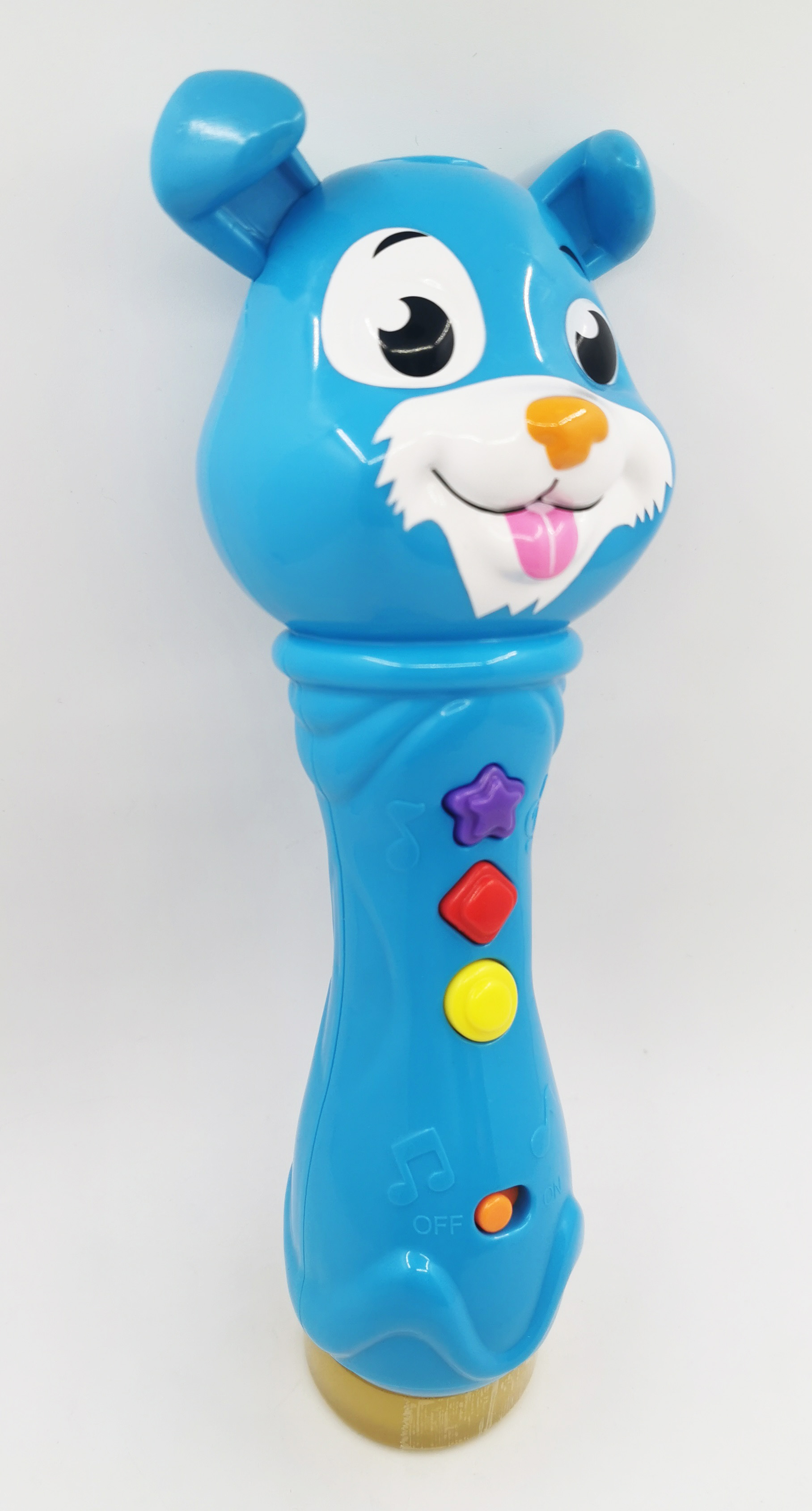 Spark Create Imagine Sing Along Dog Microphone for Kids, Cognitive Development, Ages 3 and Up, Blue - image 5 of 6