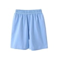 thumbnail image 6 of OGLCCG Boys Lounge Shorts 3 Pack Cotton Baggy Sleepwear Bottoms Comfortable Breathable Elastic Waist Summer Shorts 5-15 Years, 6 of 8