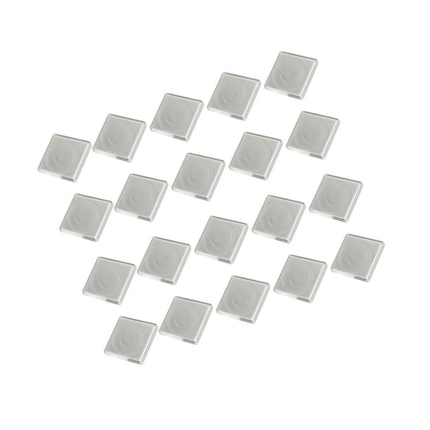 Portamonedas de Plástico Ounissouiy 20 piezas Transparente 16 a 40 mm