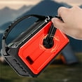 thumbnail image 5 of Klonfd 16000mAh Solar Hand Crank Radio | All Round Outdoor Power Balancing Emergency And Entertainment, 5 of 5